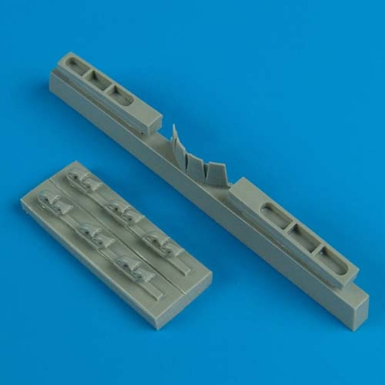 Quickboost QB72306 P-40M/N Wahawks volets d&amp;#39;échappement et de radiateur 1/72