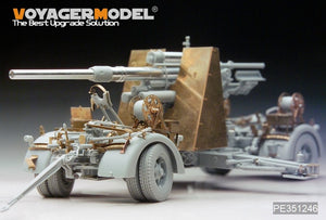 Kit de mise à niveau Voyager Model PE351246 pour canon antiaérien allemand Flak36 de 88 mm (Seconde Guerre mondiale) compatible avec les maquettes DRAGON 6260/6923/6948 au 1/35 – image 2