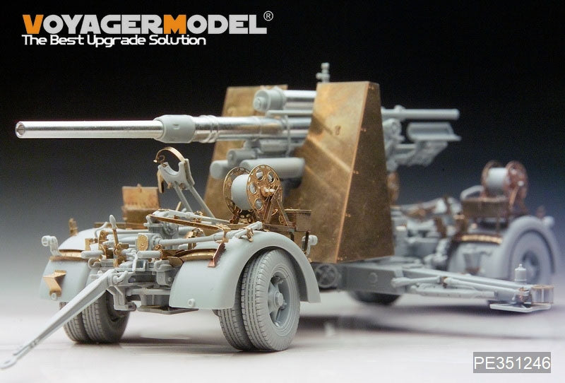 Kit de mise à niveau Voyager Model PE351246 pour canon antiaérien allemand Flak36 de 88 mm (Seconde Guerre mondiale) compatible avec les maquettes DRAGON 6260/6923/6948 au 1/35 – image 2