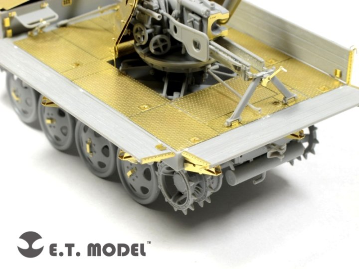 ET Modèle E35-070 Seconde Guerre mondiale allemand 7,5 cm Pak 40/4 auf RSO (Pour DRAGON 6640) (1/35) – immagine 6