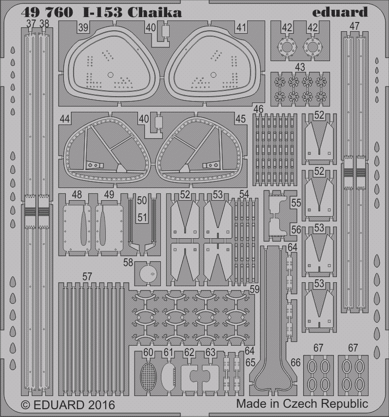 Eduard 49760 I-153 Chaika ICM 1/48 – immagine 2