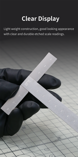 DSPIAE SST-01 Stainless Steel T-Ruler – zdjęcie 3