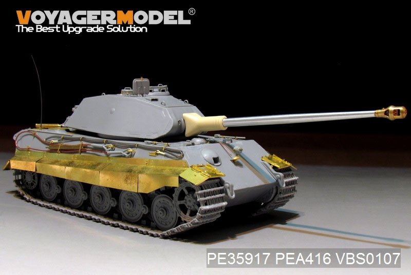 Voyager Model PE35917 WWII German King Tiger Initial Version Basic for TAKOM 1/35 – zdjęcie 5