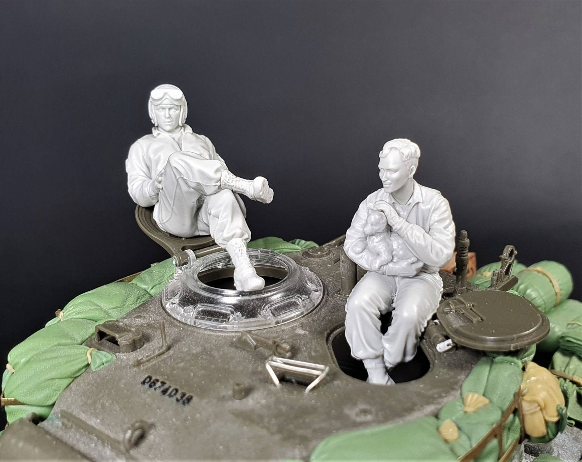 Panzer Art FI35-150 Easy Rider, équipage de char Sherman, échelle 1/35  – image 2