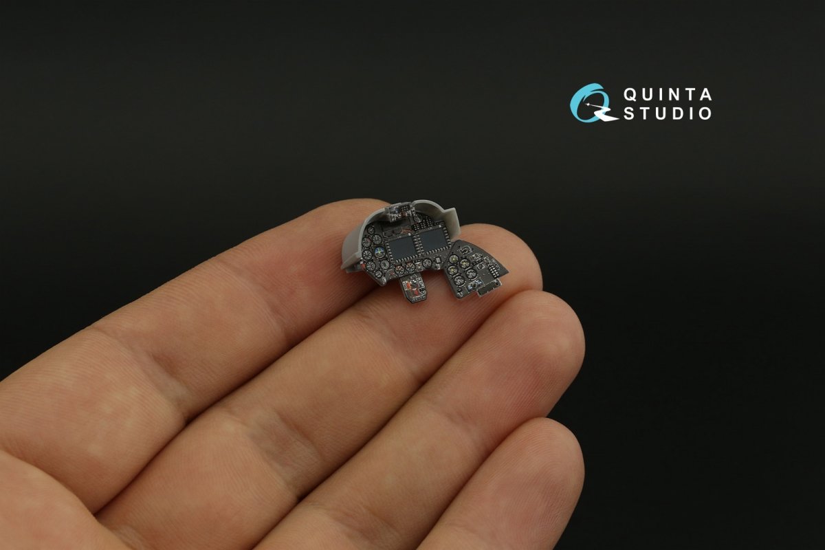 Quinta Studio QDS-48295 Mi-35M 3D-Printed &amp;amp; coloured Interior on decal paper (Zvezda) (Small version) 1/48 – zdjęcie 11