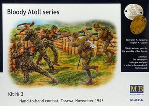 Master Box 3544 Bloody Atol Combat au corps à corps Tarawa 1943 (1/35)