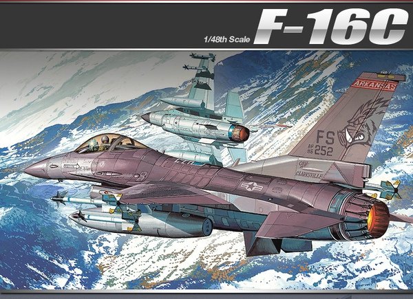 Maquette Academy 12204 F-16C au 1/48 