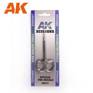 Ciseaux droits AK Interactive AK9310 – Autocollants et papier spéciaux