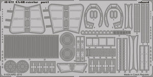 Eduard 48672 EA-6B extérieur 1/48 Kinetic  – immagine 2