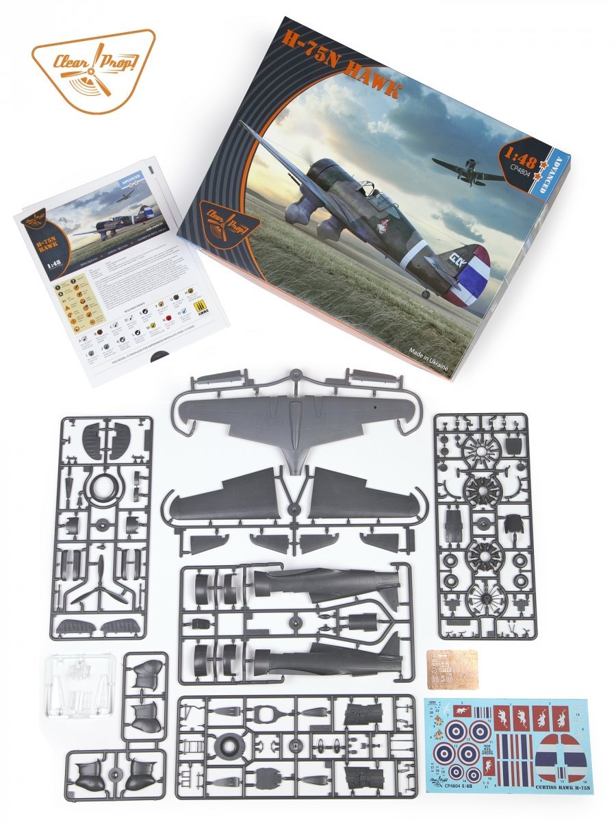 Hélice transparente ! Kit avancé CP4804 H-75N Hawk 1/48 – immagine 4