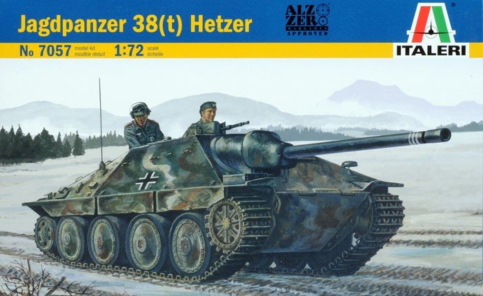 Italeri 7057 Jagdpanzer 38(t) Hetzer 1/72