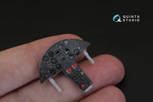 Intérieur du F4U-4 imprimé en 3D et coloré sur papier décalcomanie Quinta Studio QD32054 (pour maquette Trumpeter) 1/32  – image 9