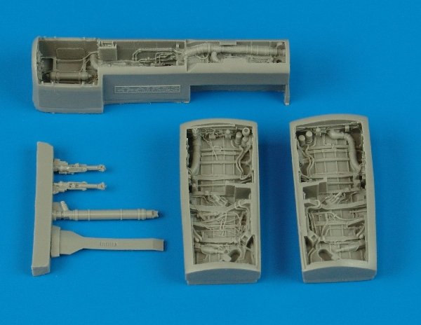Aires 7183 F/A-18A/C/D Hornet, baie de train d'atterrissage, échelle 1/72, Hasegawa