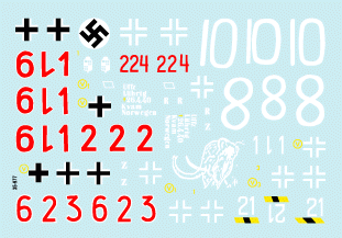 Star Decals 35-977 German Tanks in Norway 1/35 – zdjęcie 3