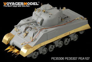 Jupes de char intermédiaires M4 de l&amp;#39;armée américaine (Seconde Guerre mondiale) pour maquettes Voyager PE35307 (DRAGON 6511 et 6579, échelle 1/35) – Bild 2