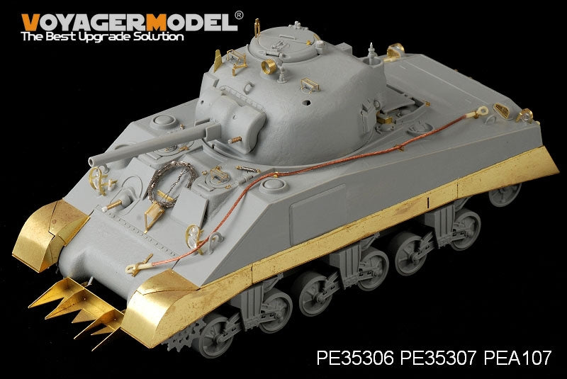 Jupes de char intermédiaires M4 de l&amp;#39;armée américaine (Seconde Guerre mondiale) pour maquettes Voyager PE35307 (DRAGON 6511 et 6579, échelle 1/35) – Bild 2
