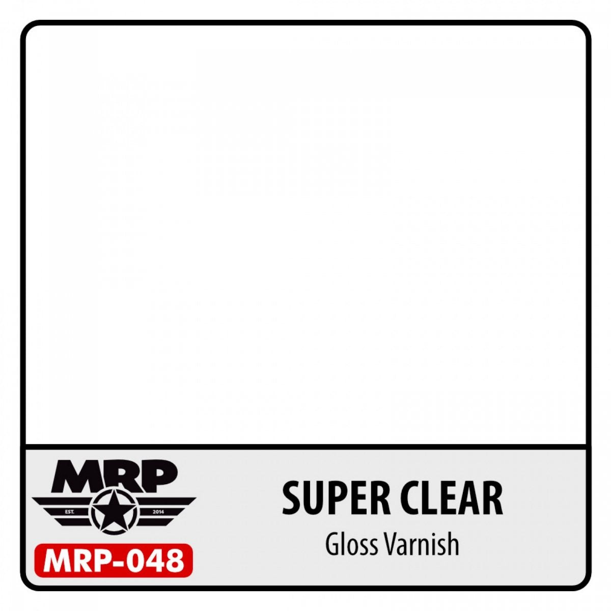 Vernis brillant transparent MR. Paint MRP-048 30 ml