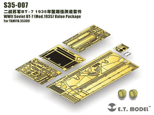E.T. Model S35-007 WWII Soviet BT-7 (Mod.1935) Basic Value Package For TAMIYA 35309 1/35 – zdjęcie 11