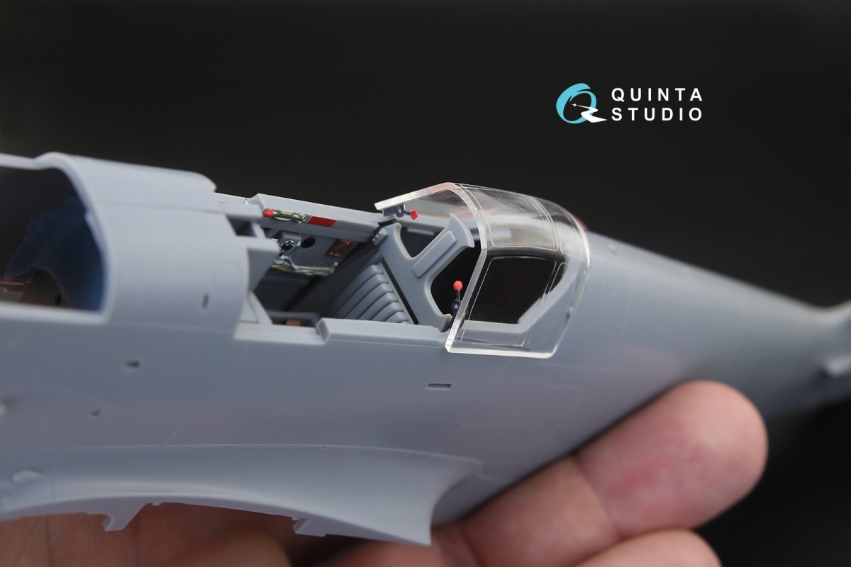 Quinta Studio QD32066 Ki-61-I 3D-Printed &amp;amp; coloured Interior on decal paper (for Hasegawa kit) 1/32 – zdjęcie 5