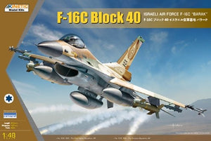 Kinetic K48129 F-16C Block 40 Armée de l&amp;#39;air israélienne F-16C « Barak » 1/48