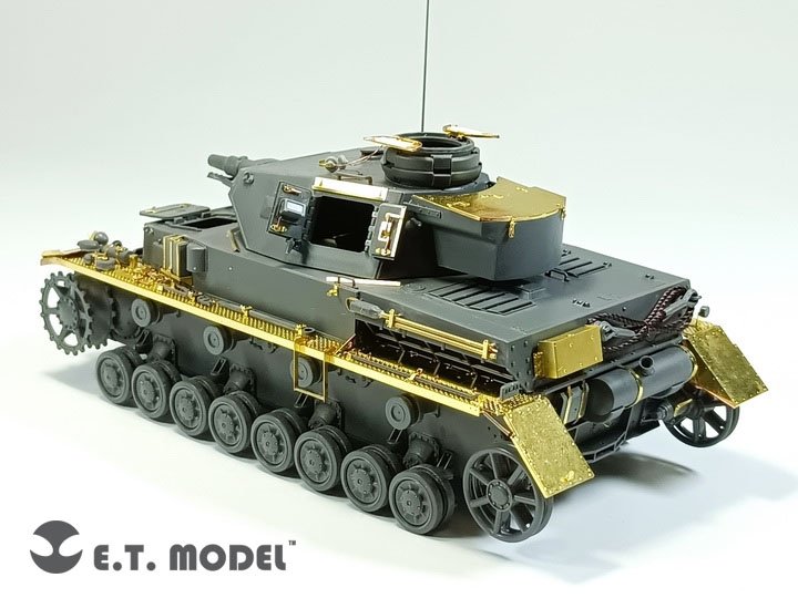 E.T. Model E35-303 WWII German Pz.Kpfw.IV Ausf.F For TAMIYA 35374 1/35 – zdjęcie 3