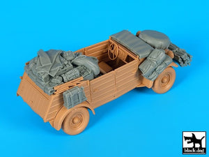 Ensemble d&amp;#39;accessoires Black Dog T35219 Kübelwagen Africa Corps au 1/35 – image 3