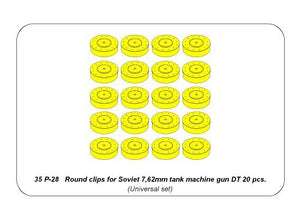 Aber 35P-28 Clips ronds pour soviétique 7,62 mm czkm DTZ – Bild 6