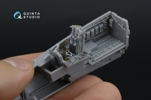 Quinta Studio QD72187 F-15C Late/J Late 3D-Printed &amp;amp; colored Interior on decal paper (Fine Molds) 1/72 – image 12