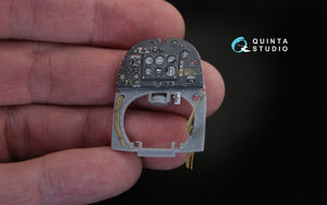 Intérieur du Spitfire Mk.V imprimé en 3D et coloré par Quinta Studio QD32030 sur papier décalcomanie (pour kit Hobbyboss) 1/32 – image 5
