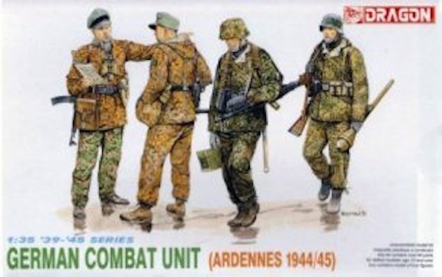 Dragon 6002 Unité de combat allemande Ardennes 1944/45 (1/35)