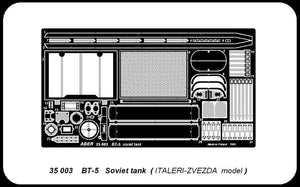 Aber 35003 Char soviétique BT-5 (ITA) (1/35) – image 2