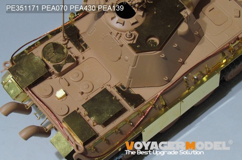 Maquette Voyager PE351171 Panther F allemand de base de la Seconde Guerre mondiale (pour RFM 5045) 1/35 – image 2