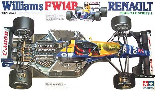 Tamiya 12029 Williams FW14B Renault 1/12