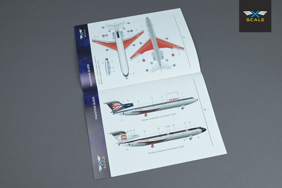 Maquette X-Scale 144003 HS-121 Trident 1C 1/144 – image 5