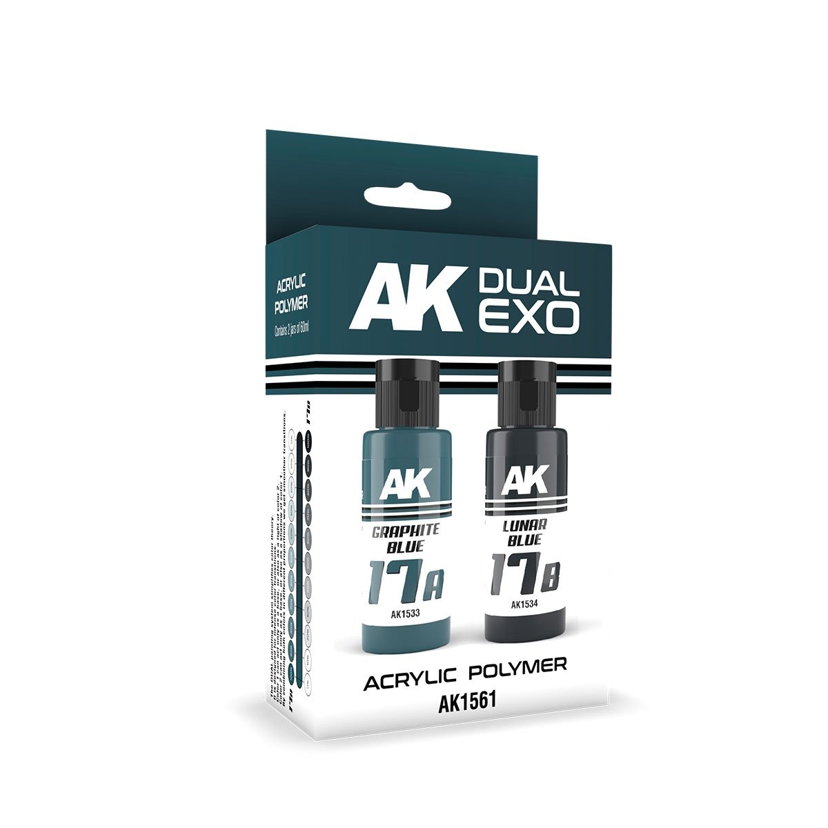AK Interactive AK1561 DUAL EXO SET 17 – 17A BLEU GRAPHITE &amp;amp; 17B BLEU LUNAIRE