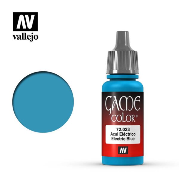 Vallejo 72023 Game Color - Bleu électrique 18 ml
