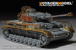 Voyager modèle PEA456 Panzer allemand de la Seconde Guerre mondiale.IV Ausf.HJ Version tardive Schurzen (GP) 1/35 – immagine 2