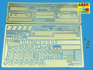 Aber 35139 canon de char soviétique SU-85 partie 1 ensemble de base (TAM) (1/35)