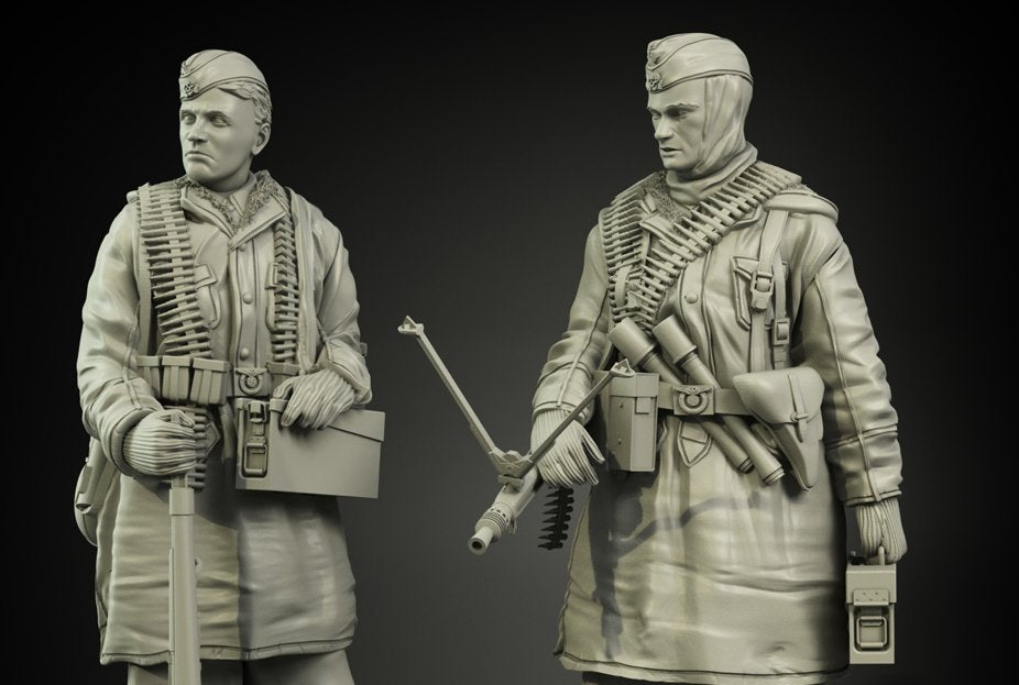 Panzer Art FI35-065 Waffen-SS Anorakanzug MG-42 set 1/35 – image 2
