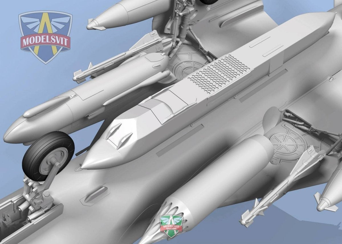 Maquette Modelsvit 72048 Su-17M3R Chasseur-bombardier de reconnaissance 1/72 – image 3