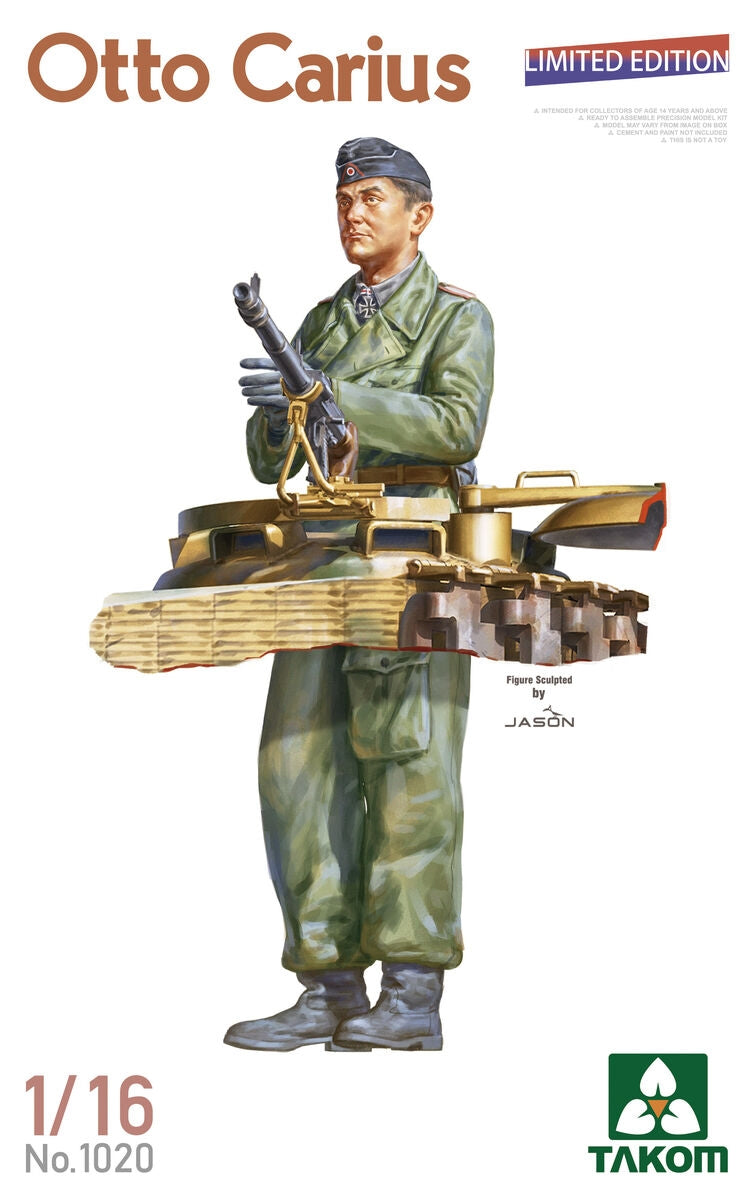 Takom 1020 Otto Carius Édition Limitée 1/16 