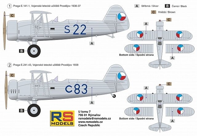 RS Models 94004 Prague E-141 Diesel 1/72 – image 2