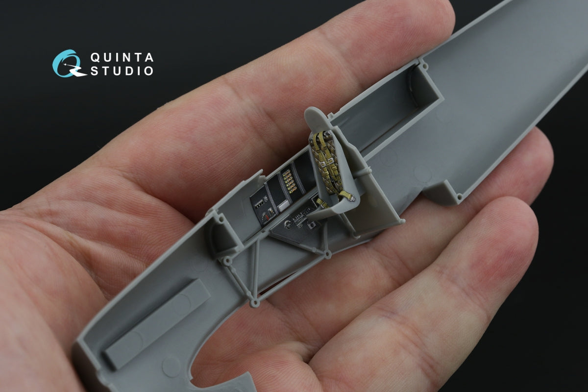 Intérieur imprimé en 3D et coloré sur papier décalcomanie Quinta Studio QD48503 Typhoon Mk.Ib (fin de production) (Hasegawa/Italeri) 1/48  – image 10