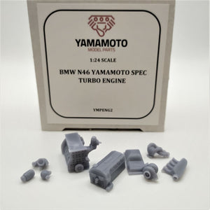 Yamamoto Model Parts YMPENG2 BMW N46 Moteur Yamamoto Spec - Turbocompressé 1/24