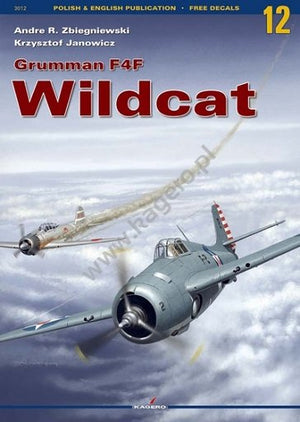 Kagero 3012 Grumman F4F Wildcat EN/PL (sans décalcomanie)