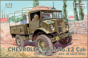 IBG 72014 Chevrolet C15A n° 13 Cabine Service Général 1/72