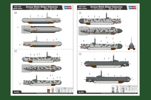 Hobby Boss 80170 Sous-marin de poche allemand Molch 1/35 – Bild 5