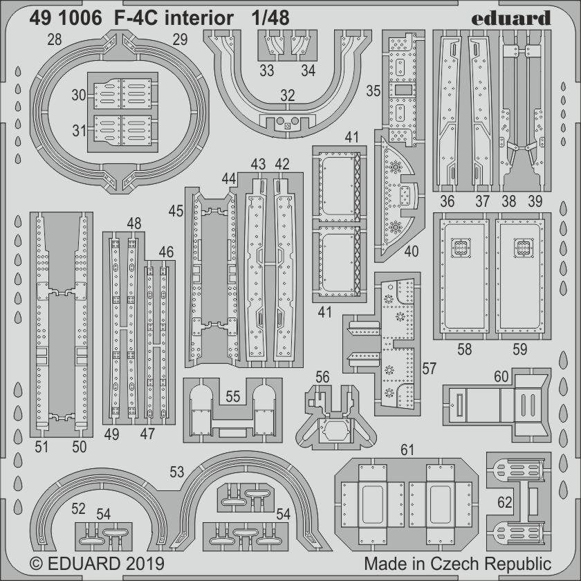 Intérieur du F-4C Eduard 491006 ACADEMY 1/48 – image 2