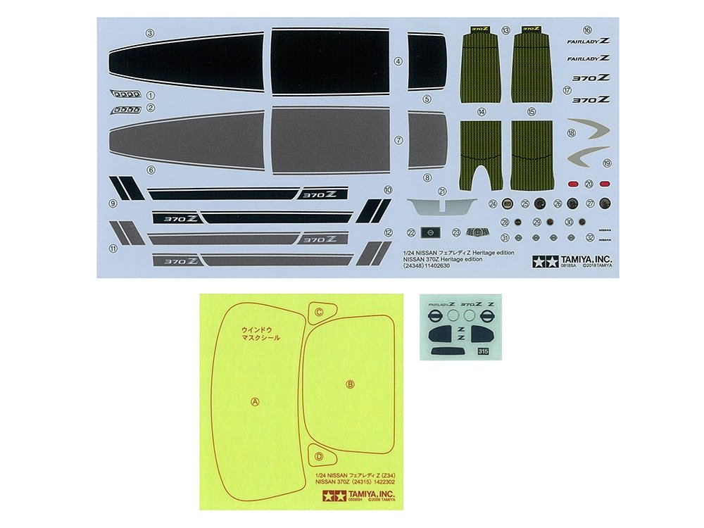 Tamiya 24348 Nissan 370Z Heritage Edition 1/24 – Bild 8