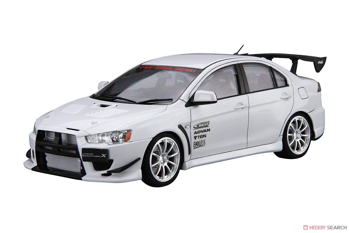 Aoshima 05897 Mitsubishi Lancer Evo &amp;#39;07 1/24  – immagine 4
